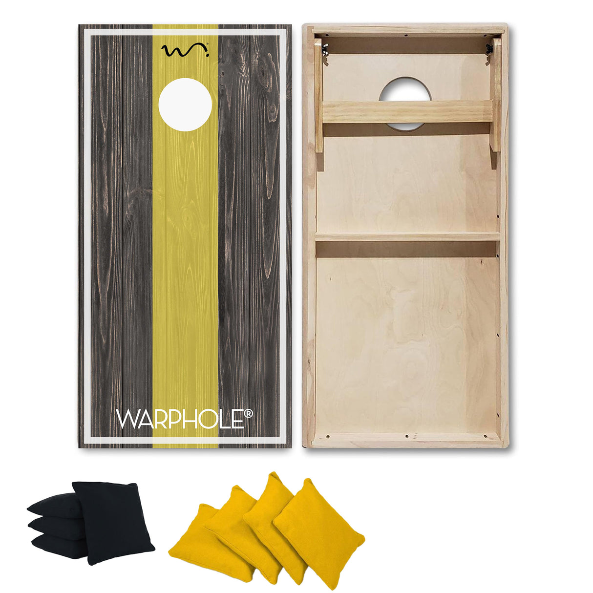 Cornhole Signature by Warphole® - Stripe Grey