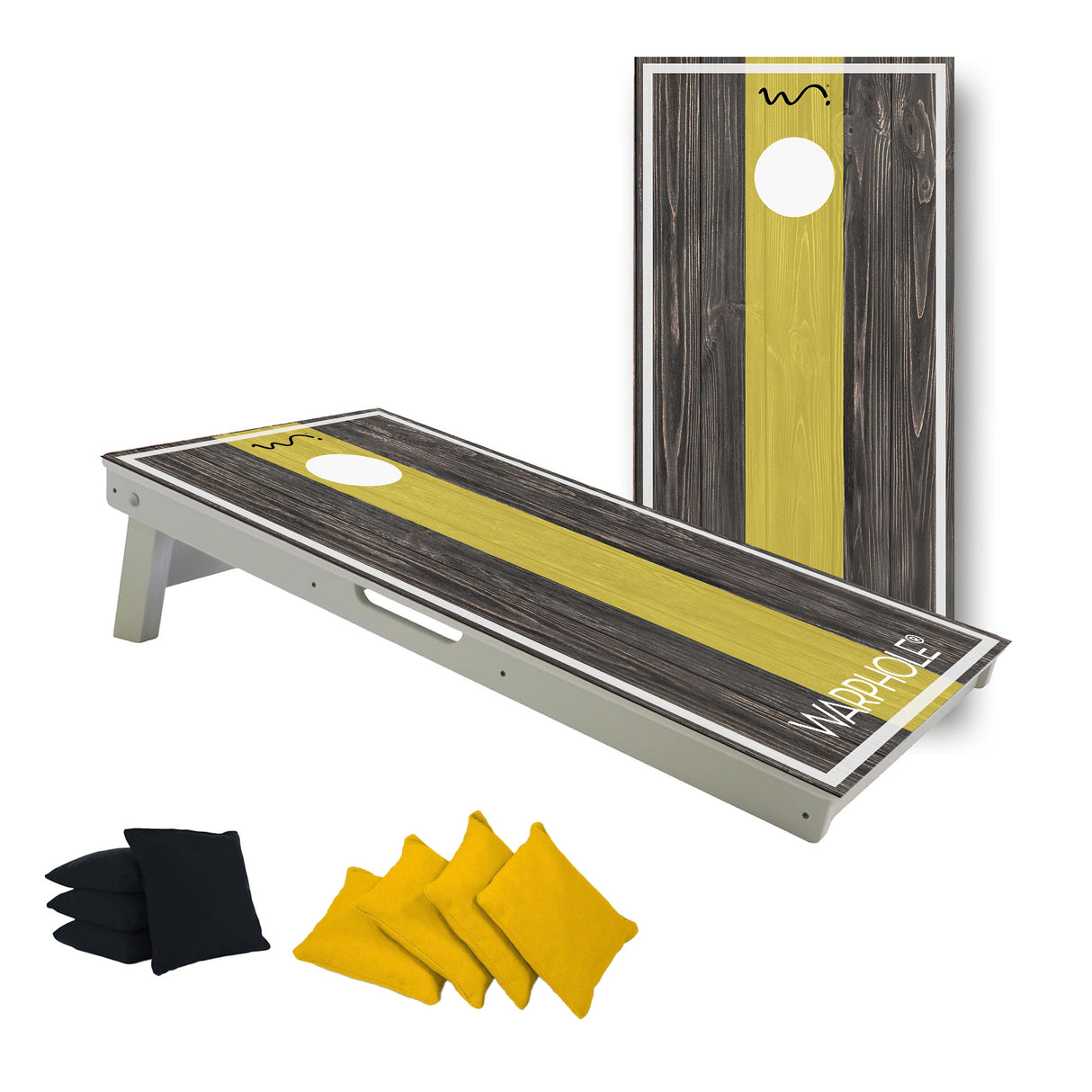 Cornhole Elite by Warphole® - Strip Grey