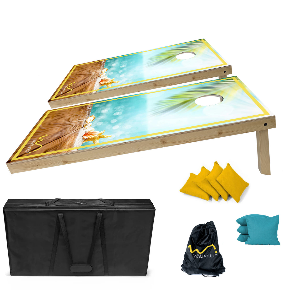 Cornhole Premium by Warphole® - Beach Border