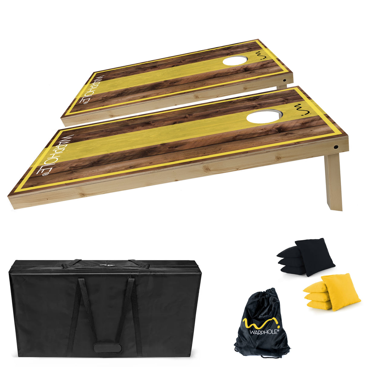 Cornhole Premium by Warphole® - Stripe Oak
