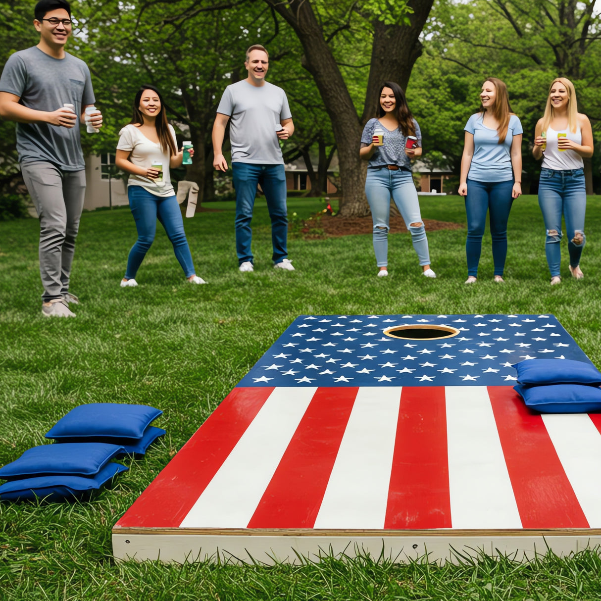 Cornhole Elite by Warphole® - Border Oak