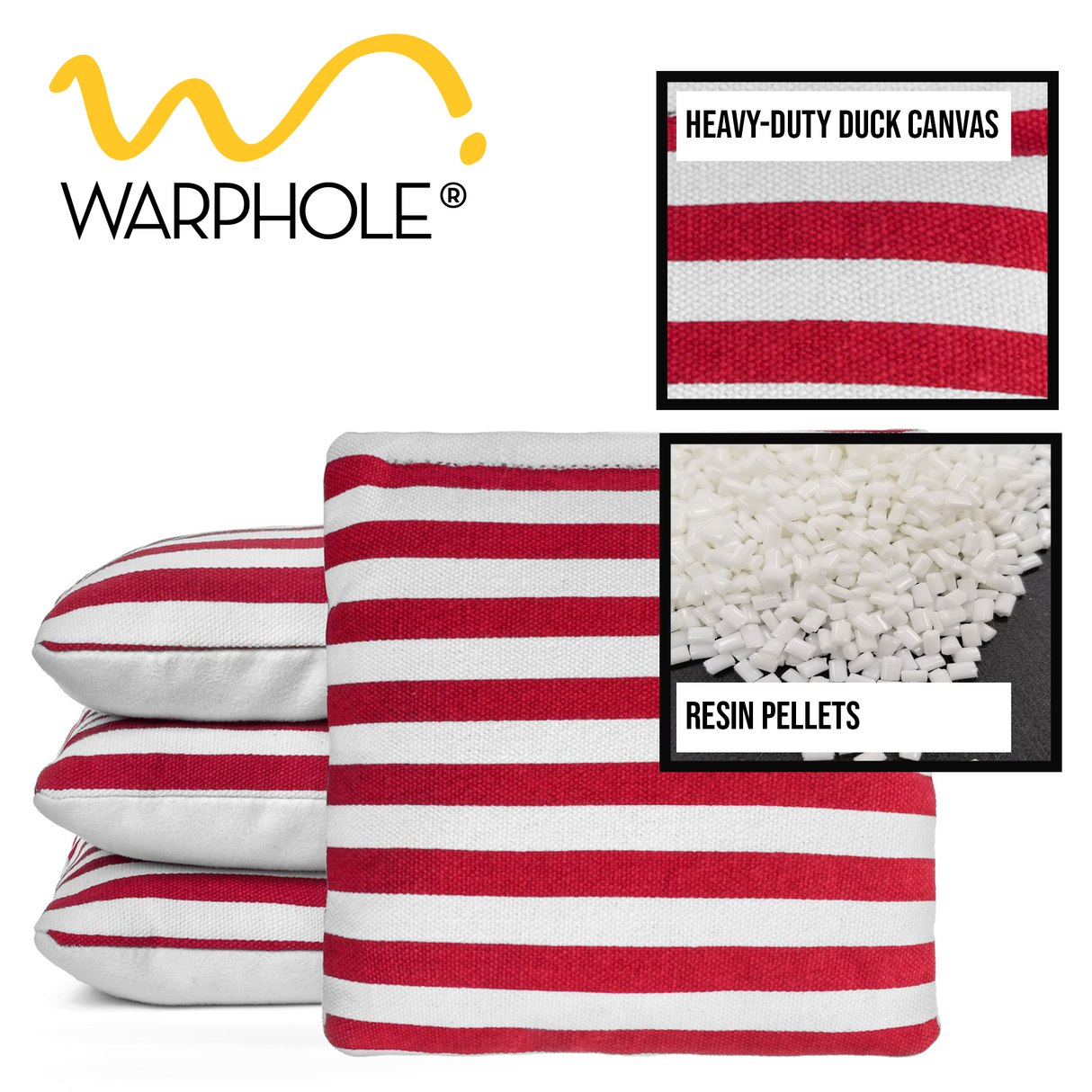 Cornhole Elite by Warphole® - Flag Maple