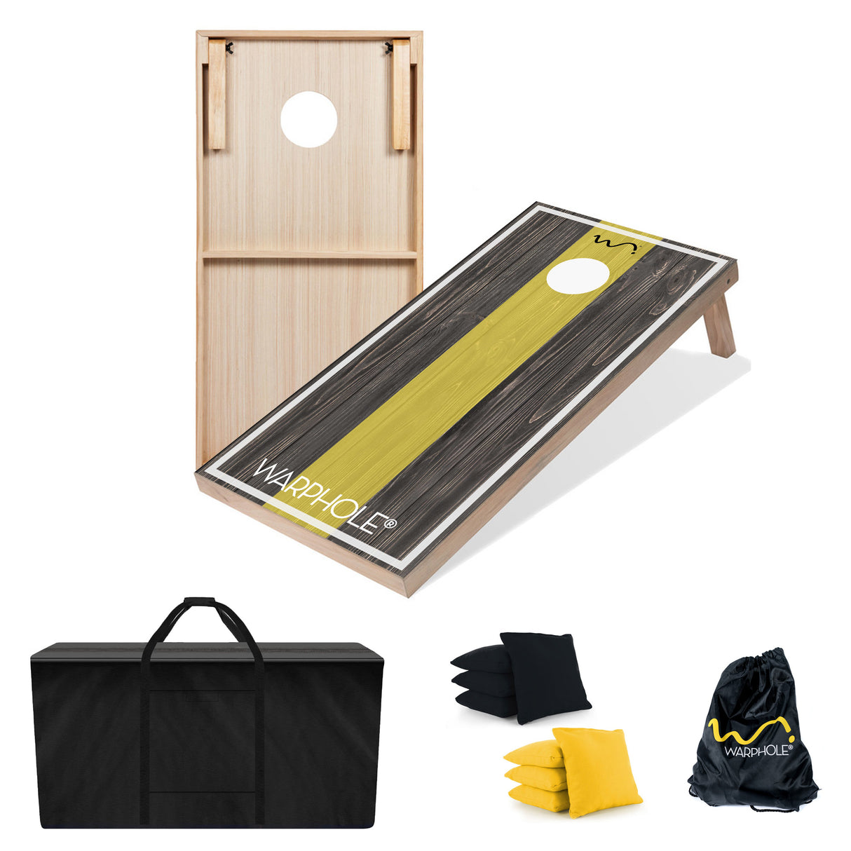 Cornhole Premium by Warphole® - Stripe Grey