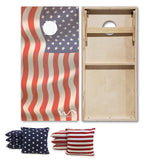 Cornhole Signature by Warphole® - Flag Maple