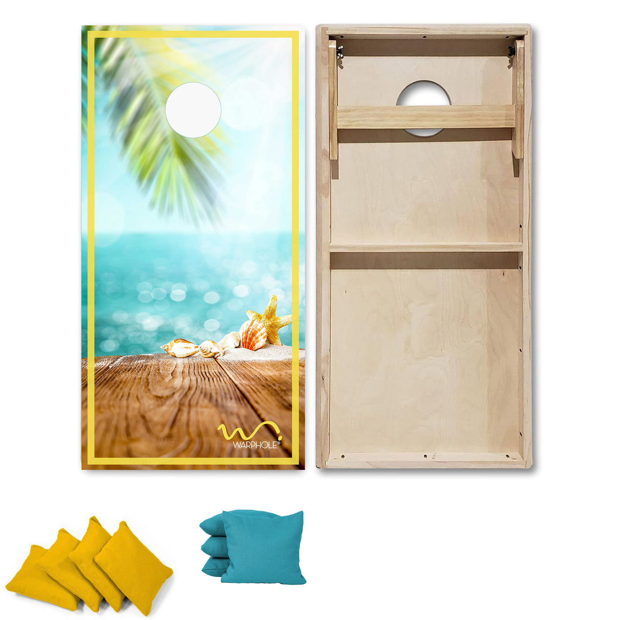 Cornhole Signature by Warphole® - Beach Border