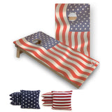 Cornhole Signature by Warphole® - Flag Maple