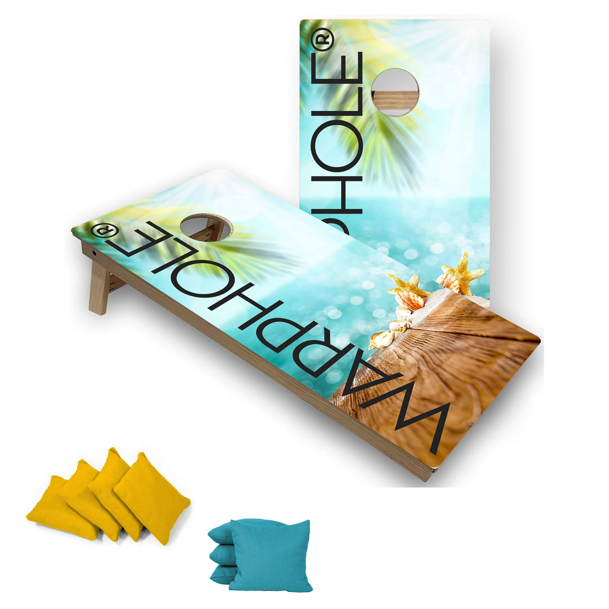 Cornhole Signature by Warphole® - Beach Splash