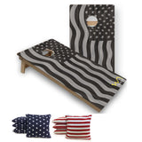 Cornhole Signature by Warphole® - Flag Grey