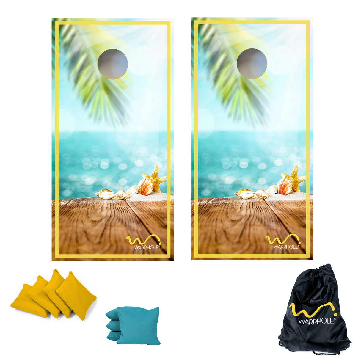 Cornhole Premium by Warphole® - Beach Border