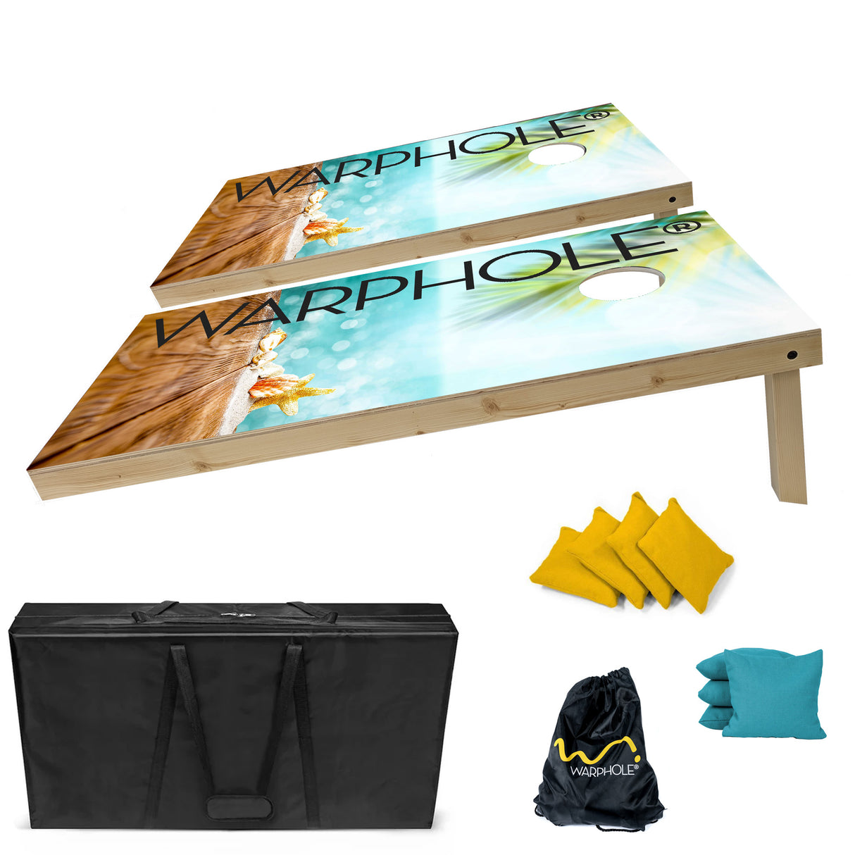 Cornhole Premium by Warphole® - Beach Splash