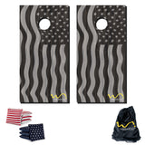 Cornhole Premium by Warphole® - Flag Grey