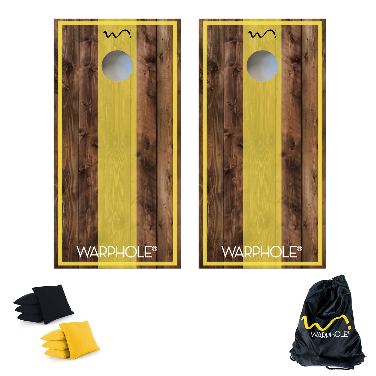 Cornhole Premium by Warphole® - Stripe Oak